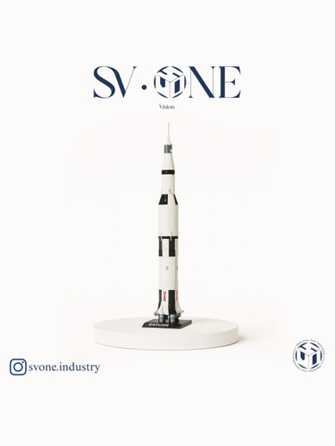 ماکت فضاپیما برند SV.ONE ساختهشده با پرینت سهبعدی دقیق و طراحی الهامگرفته از راکت فضایی مدل دکوراتیو فضاپیما SV.ONE مناسب دکور مدرن و کلکسیون علمی ماکت پرینت سهبعدی فضاپیما از برند SV.ONE با طراحی مهندسی و فرم دقیق