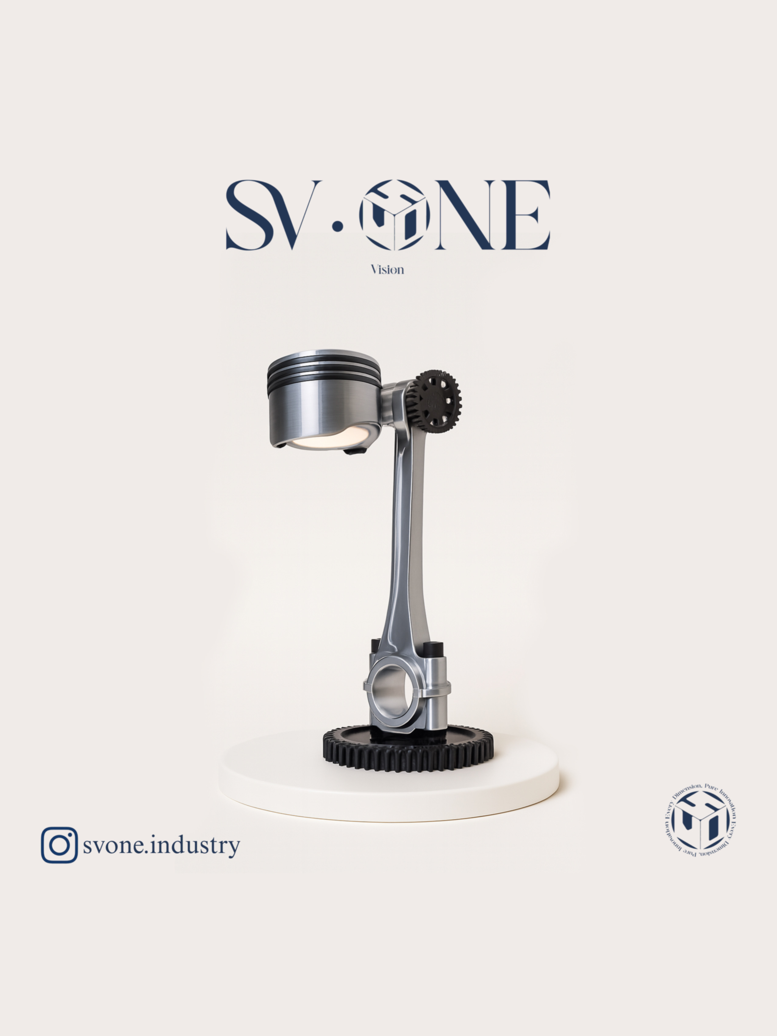 لامپ مطالعه با الهام از طراحی مکانیکی  نور متمرکز برای مطالعه و کار