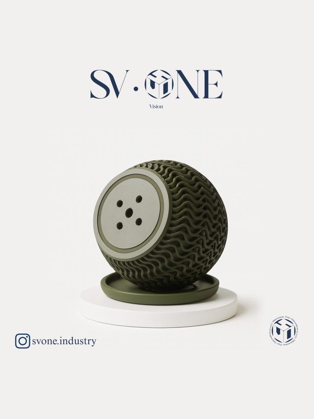 گلدان مدرن SV•ONE با طراحی هندسی برای دکور داخلی